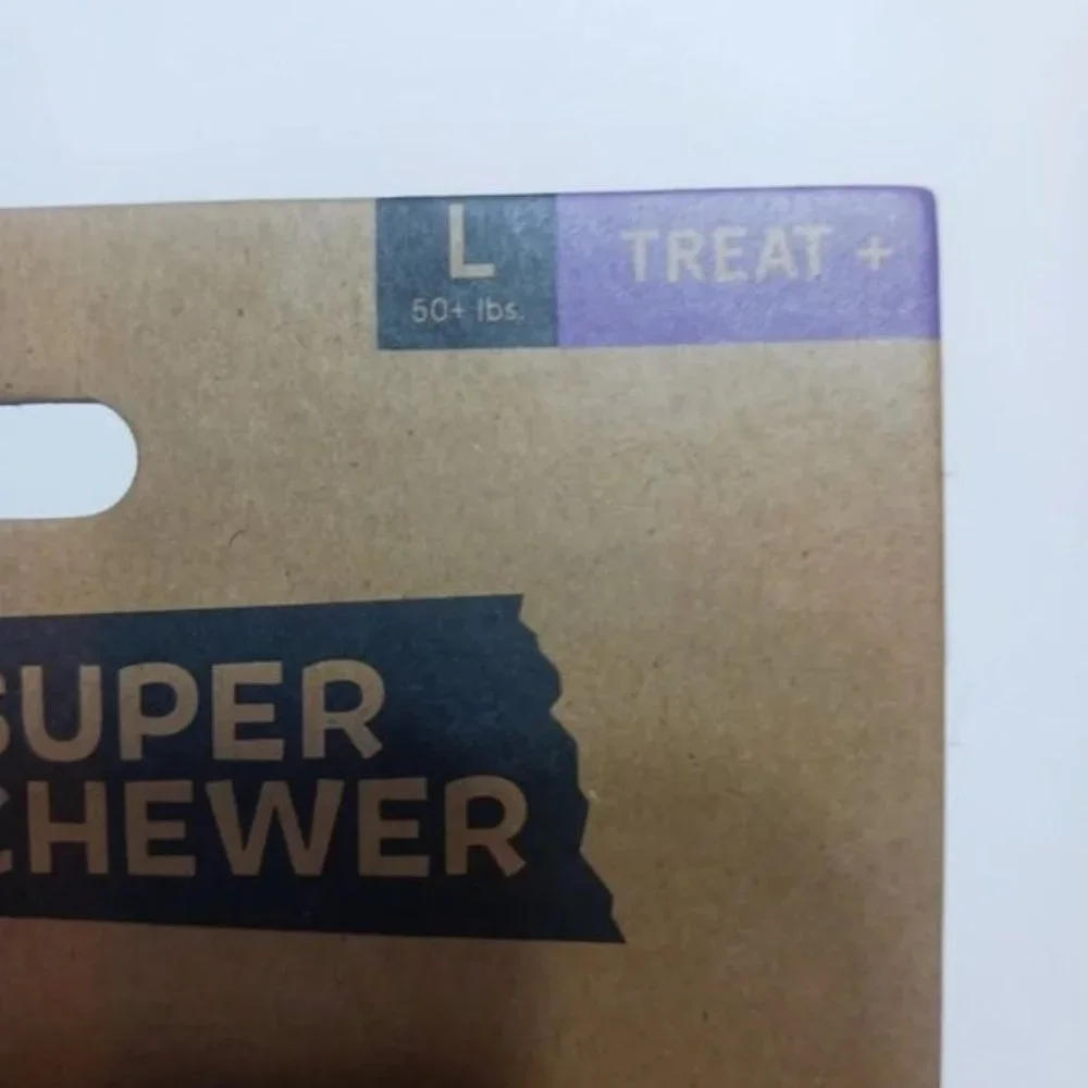 Bark Acorn Super Chewer Treat Dispenser Dog Toy Size Large 50+lb Acorncopia